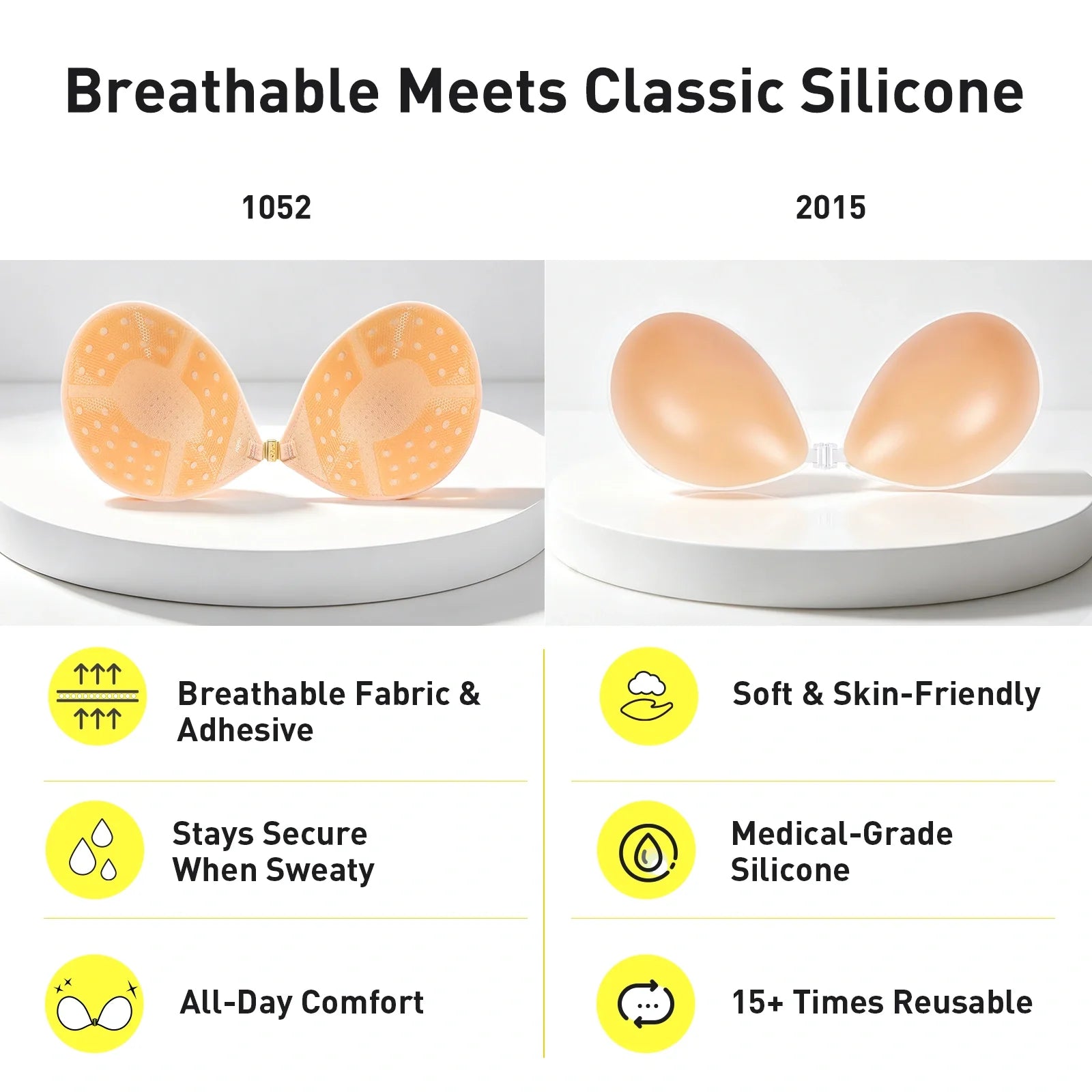 Invisible Adhesive Bra Duo | Velaure