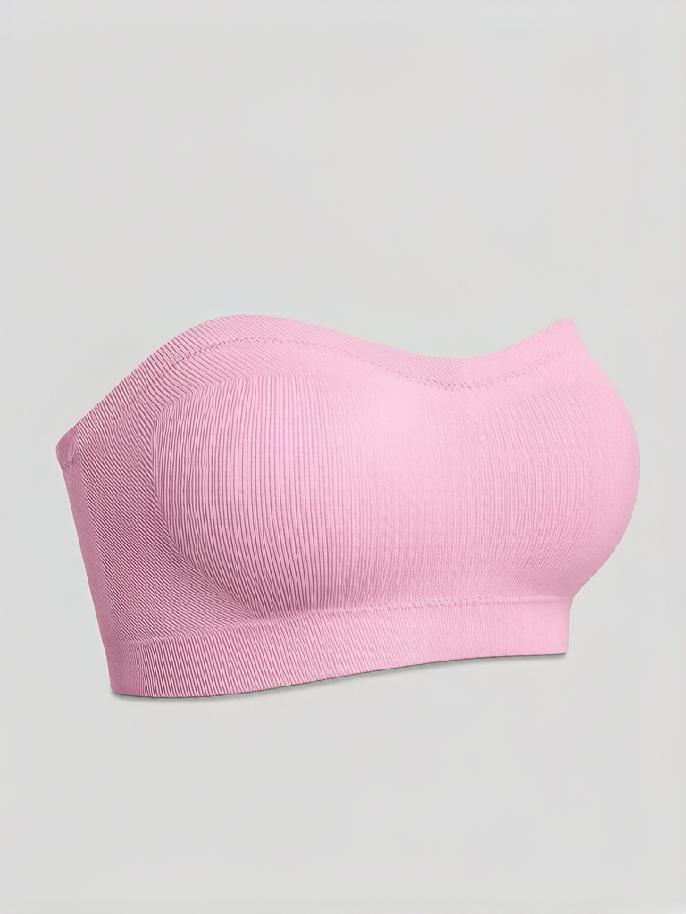 Strapless Bandeau Bra — Non-Slip Silicone