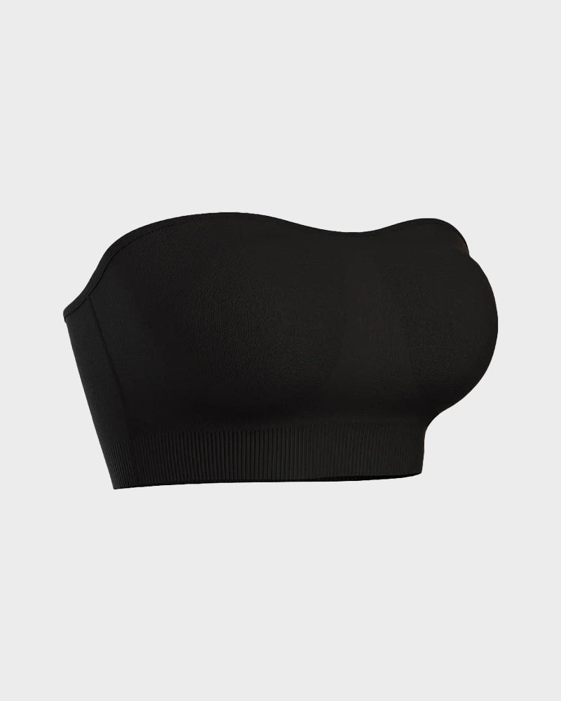 Strapless Bandeau Bra — Non-Slip Silicone