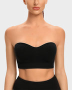 Strapless Bandeau Bra, non-slip silicone | Velaure