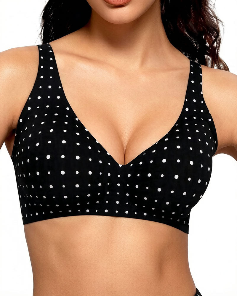 Deep V Seamless Push-Up Bra | Velaure