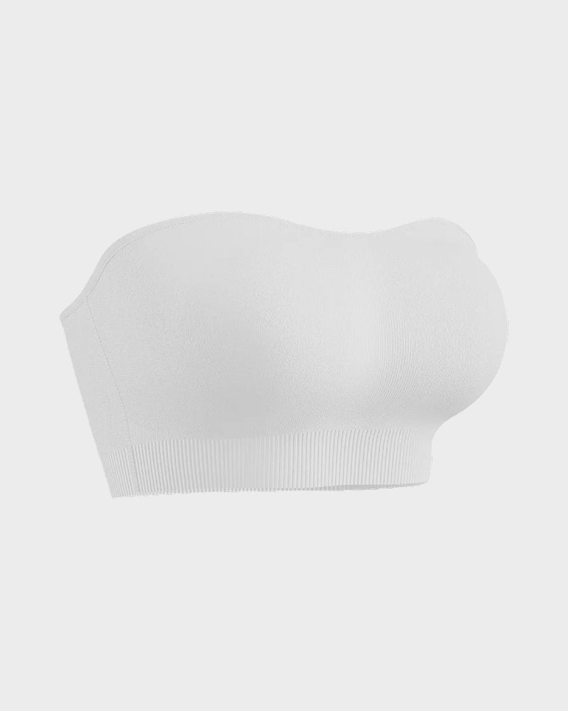 Strapless Bandeau Bra — Non-Slip Silicone