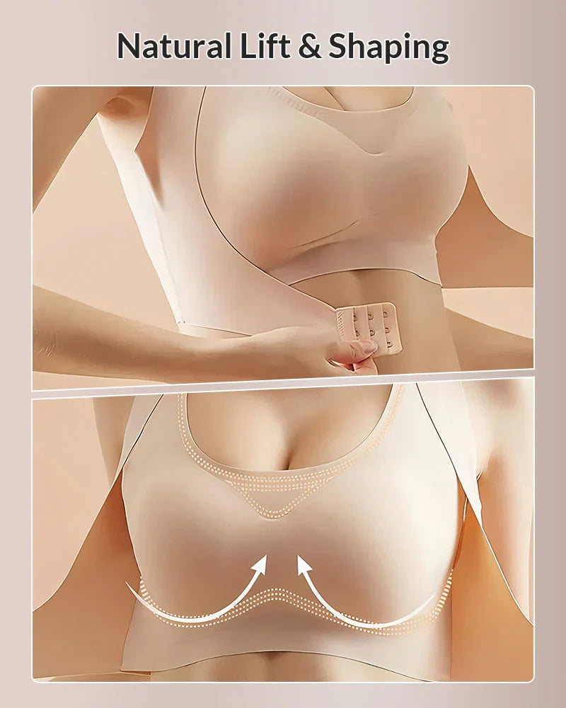 Cross-Back Front-Closure Posture Bra | Velaure