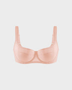 Lightly Padded Balconette Bra | Velaure
