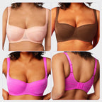 Lightly Padded Balconette Bra | Velaure