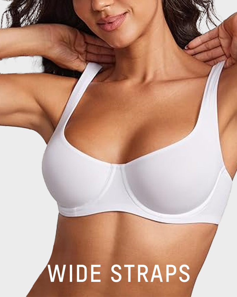 Seamless Underwire Balconette Bra | Velaure