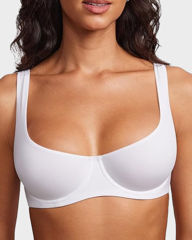 Seamless Underwire Balconette Bra | Velaure