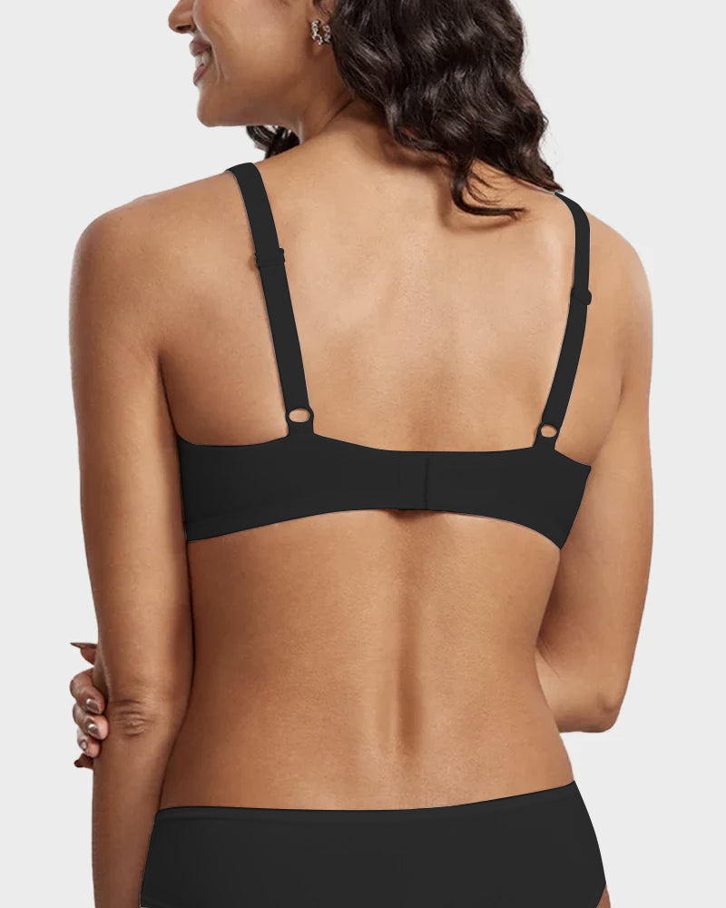 Seamless Underwire Balconette Bra | Velaure