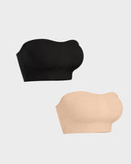 Strapless Bandeau Bra — Non-Slip Silicone
