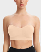 Strapless Bandeau Bra, non-slip silicone | Velaure