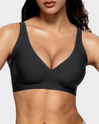 Deep V Seamless Push-Up Bra | Velaure