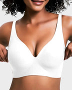 Deep V Seamless Push-Up Bra | Velaure
