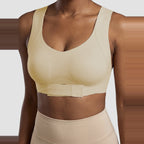 Sculpt Wireless Posture Bra, front closure | Velaure