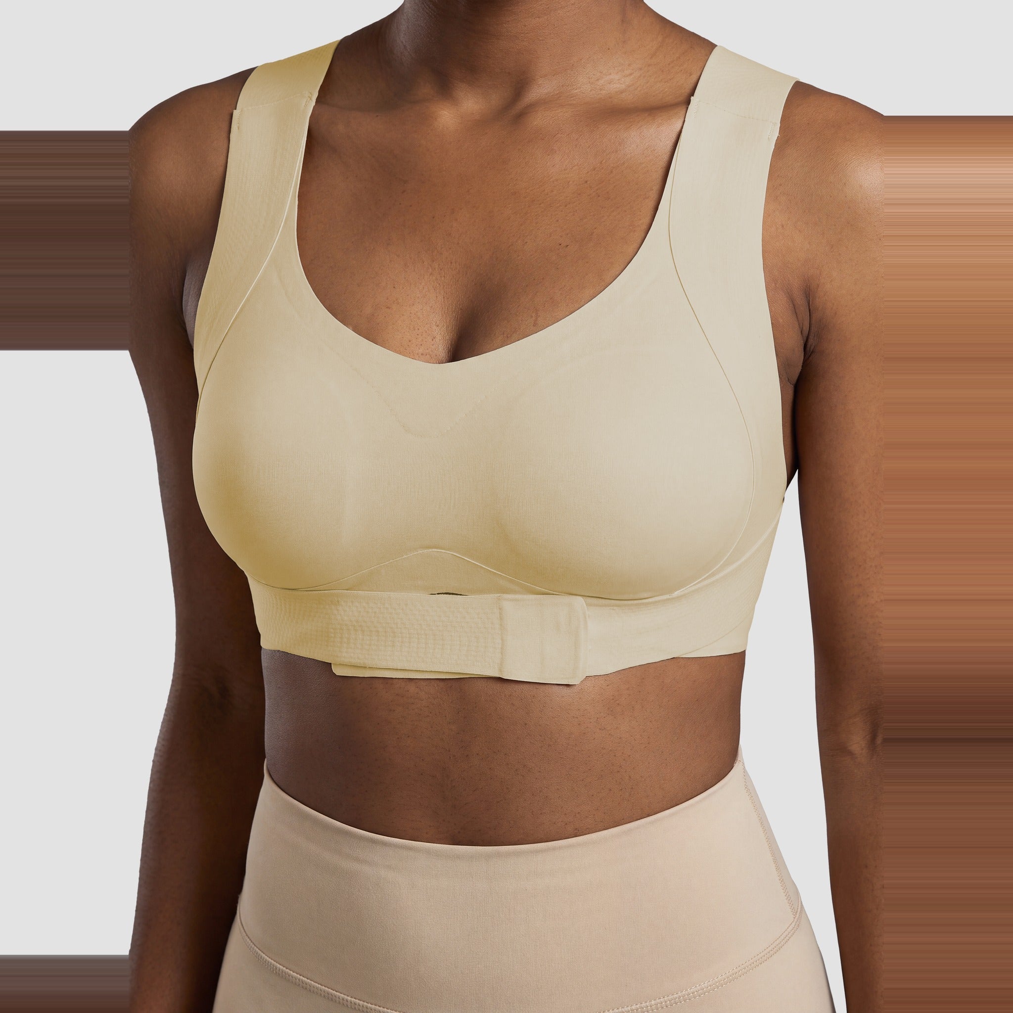 Sculpt Wireless Posture Bra, front closure | Velaure