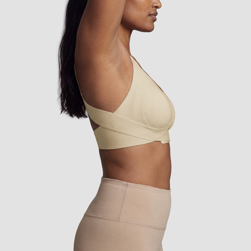 Sculpt Wireless Posture Bra, front closure | Velaure