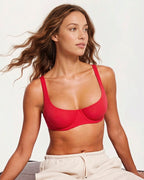 Seamless Underwire Balconette Bra | Velaure