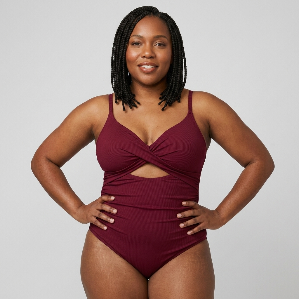 Sculpt Cutout One-Piece Swimsuit | Velaure