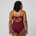 Sculpt Cutout One-Piece Swimsuit | Velaure