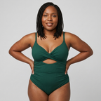 Sculpt Cutout One-Piece Swimsuit | Velaure