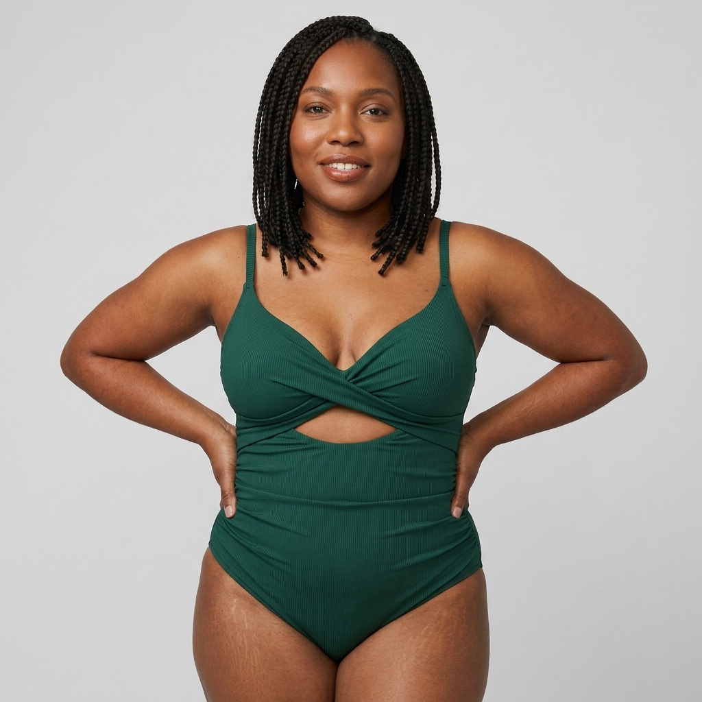 Sculpt Cutout One-Piece Swimsuit | Velaure