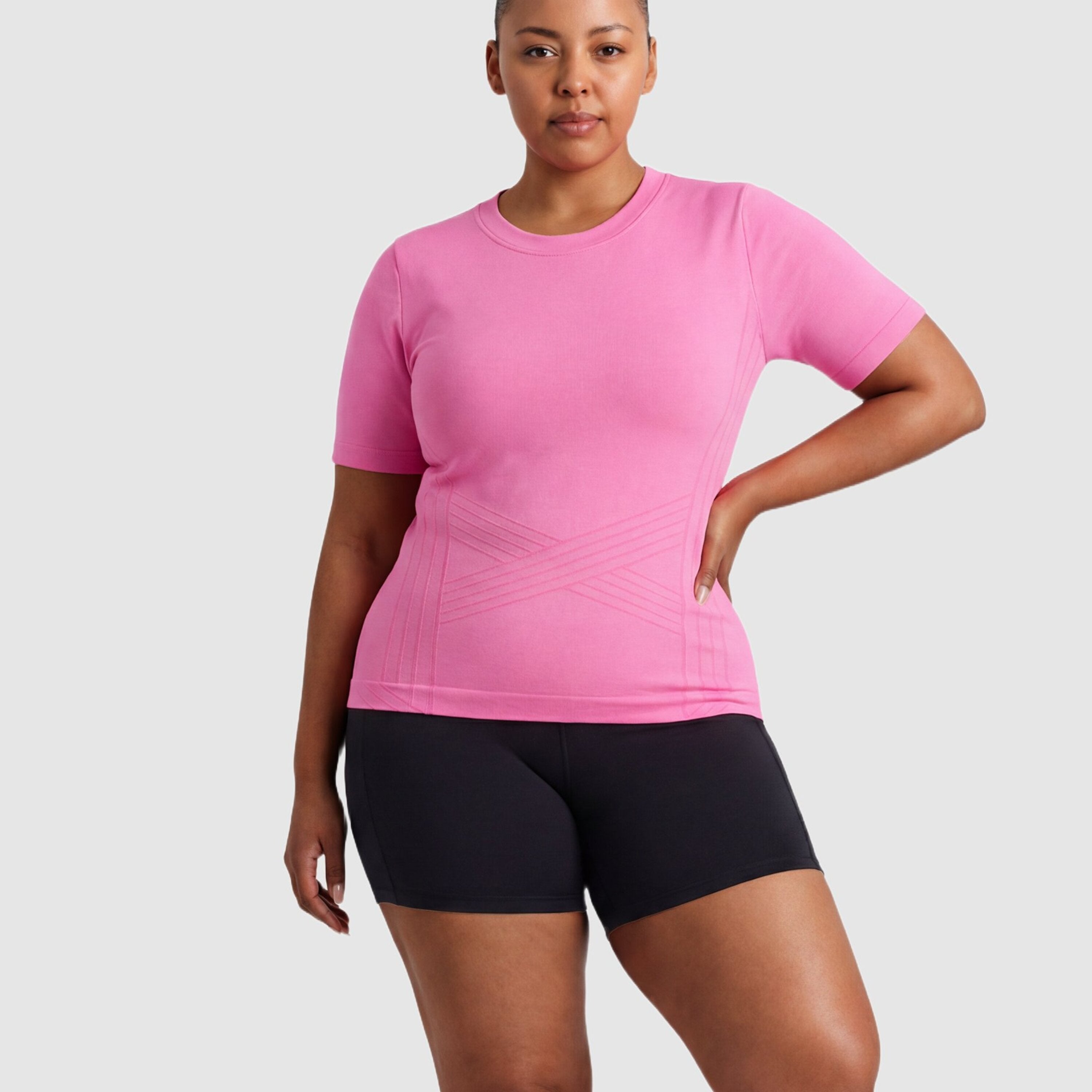 Sculpt 3D Slim & Support Tee | Velaure
